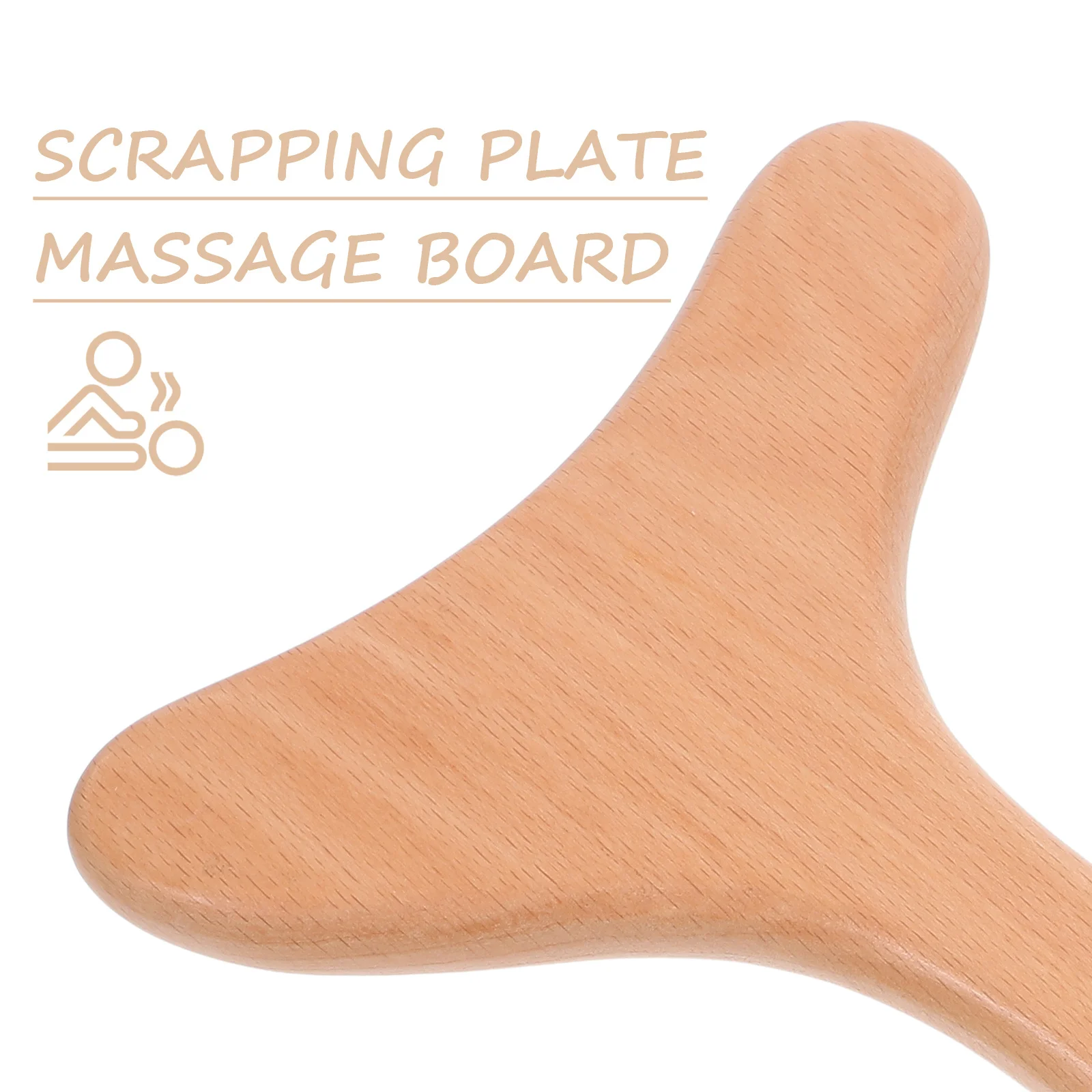 

Full Body Massager Back Stick Foot Tool Scraping Boards Manual Wood Leg Guasha for Jaw Exerciser Home