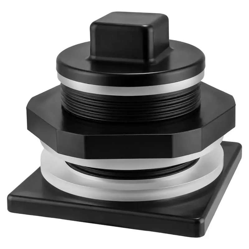 ABYN-For 50 70 100 150 300 Gallon Stock Tanks,Water Tank Drain Plug Kit≥ 2 Inch Drain Holes