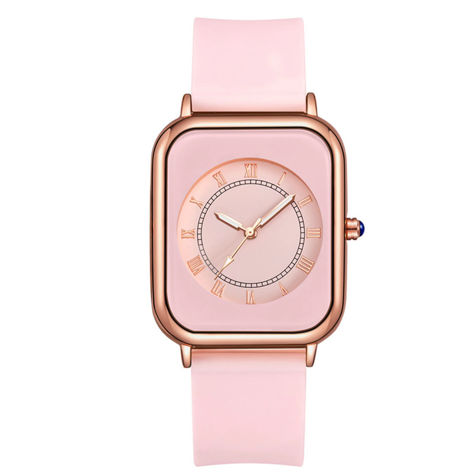 

Womens Watch Elegant Watch Easy Read Square Dial Analog Simple Design Wristwatch for Girlfriend Birthday Gift