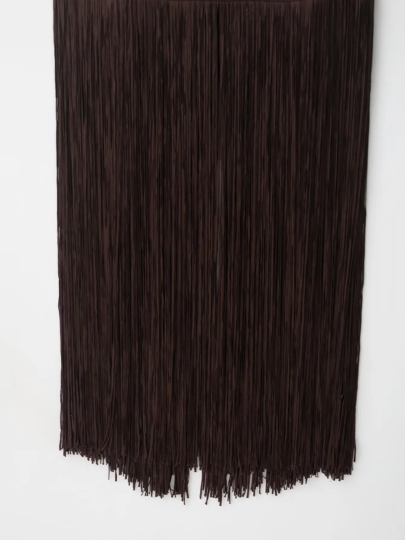2025 Fall New Arrival Women's Casual Chic Sleeveless Backless Fringe Midi Dress