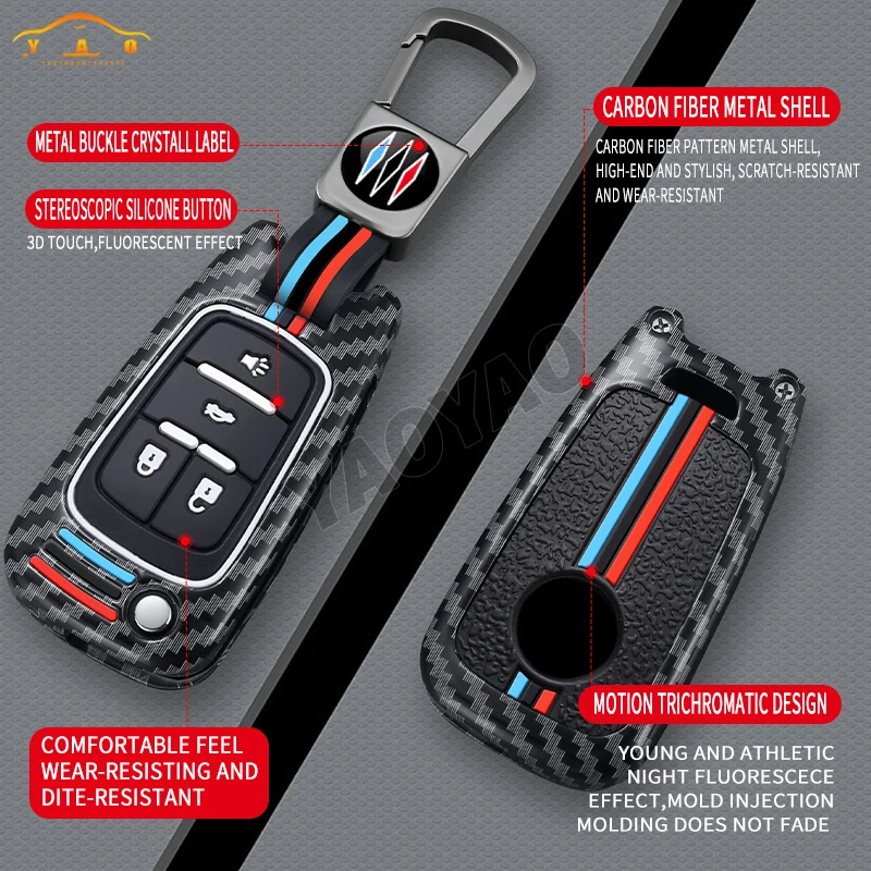 

Zinc Alloy Silicone Car Key Case Cover For Buick Chevrolet Cruze Opel Vauxhall Astra J Corsa Insignia Mokka Encore