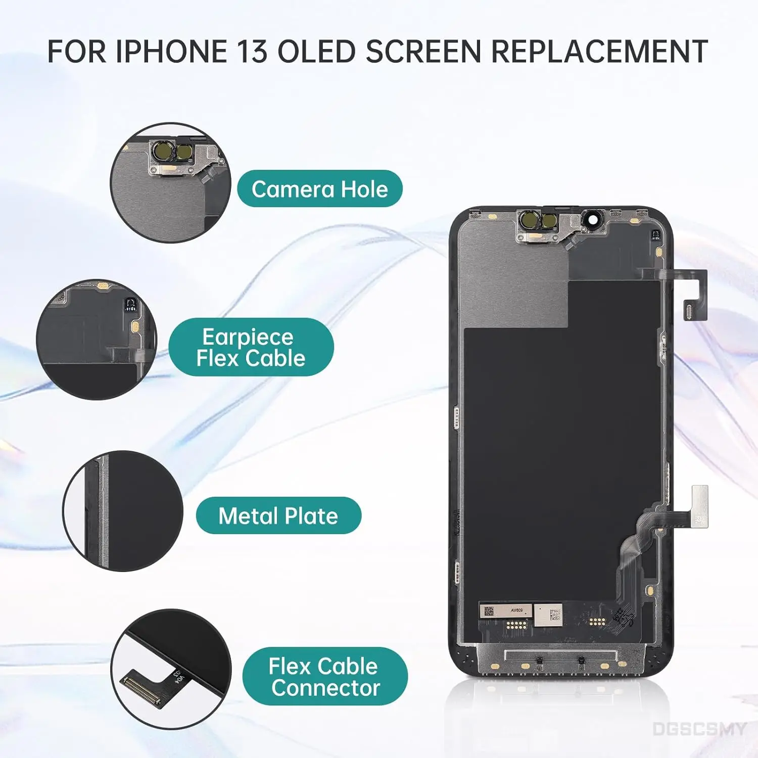 A2633 A2482 A2631 A2634 A2635 Pantalla OLED For IPhone 13 LCD Display Touch Screen Digitizer Assembly Replacement With 3D Touch