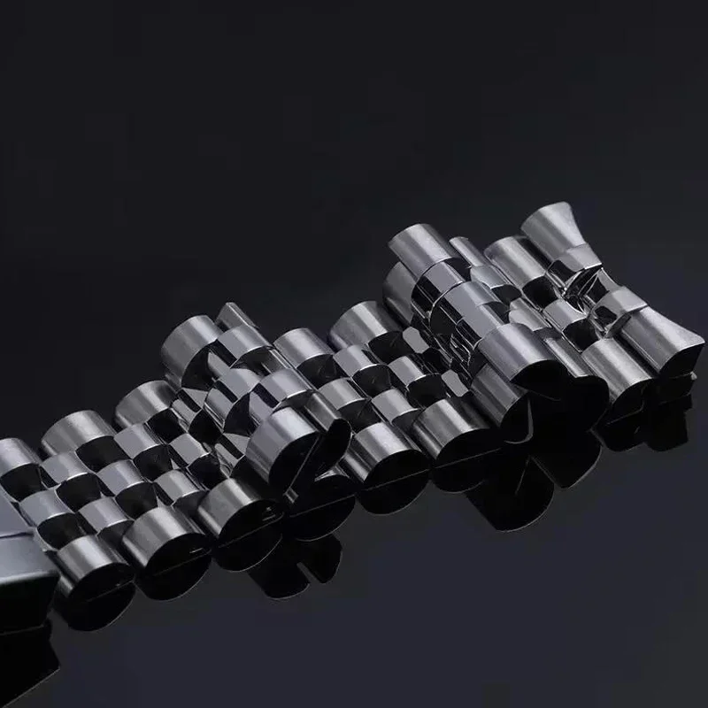 904 اليوبيل حزام (استيك) ساعة ل رولكس الفرعية GMT يخت دايتونا حزام ساعة اليد سوار فاخر تعديل أجزاء استبدال الملحقات 20 مللي متر