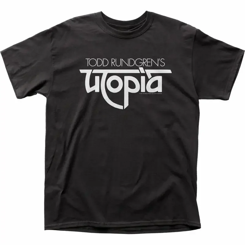 Todd Rundgren Utopia T Shirt Mens Licensed Rock N Roll Music Band Retro Black