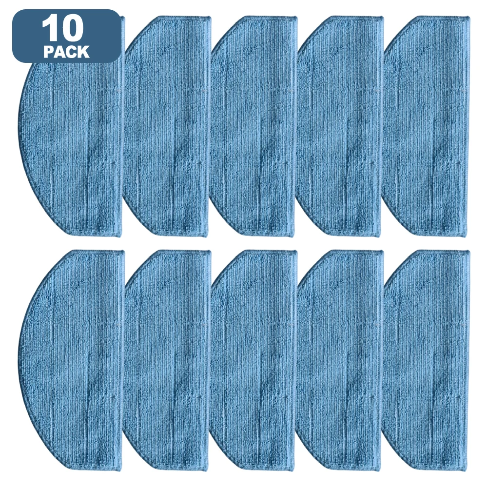 

For uninell UR1 Robot Vacuum Cleaner Replacement Mop Cloth Wiper Blade Pack of 4 or 10 Microfiber Cloths for Floor Care