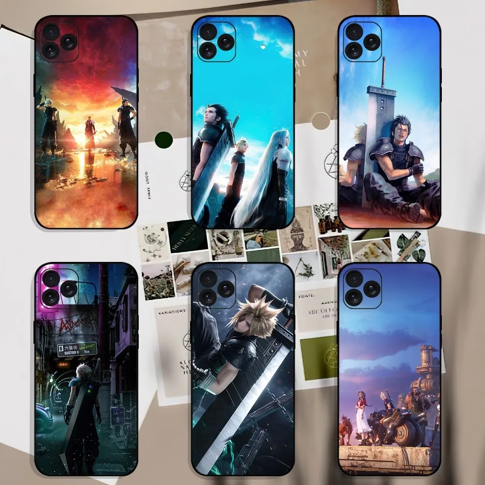 Game F-Final Fantasy VII Phone Case For iPhone 8 11 12 13 14 15 Mini X XR XS PRO MAX Plus Shell