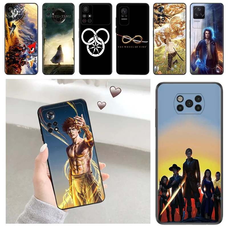 Phone Case For Xiaomi POCO X5 M3 M4 M5 C40 C50 C51 F3 GT F4 F5 X4 X3 F1 14 Pro The Wheel of Time Redmi A3X Soft Protective Cover