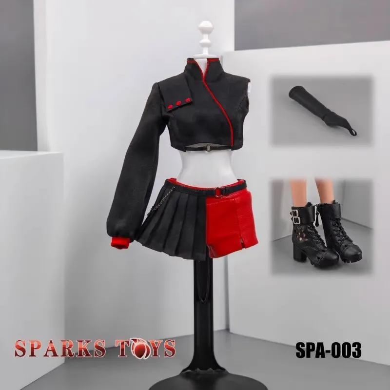 SPARKS TOYS SPA-003 1/6 Soldier Functional Style Hot And Spicy Short Skirt Set Model Toy For 12'' Action Figure In Stock