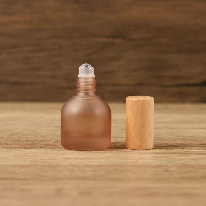 10 مللي زجاجة عطر دوارة زجاجية لفة على زجاجة صغيرة حاويات الزيوت العطرية عينة زجاجة فارغة قوارير إعادة تعبئة السفر #3