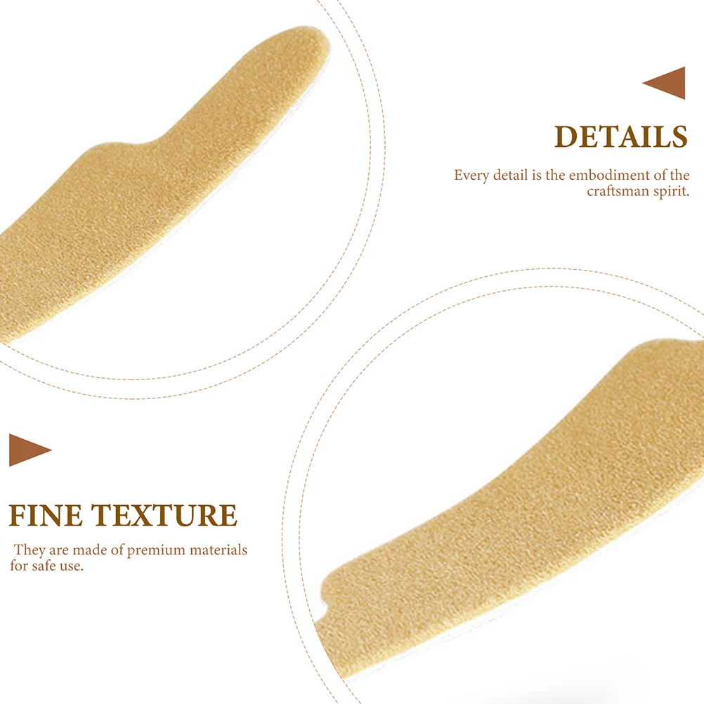 

10pcs Cushions Adhesive Heel Stickers Foot Pain Relief Shoe Accessories Friction Reducing Comfortable Heel Liners