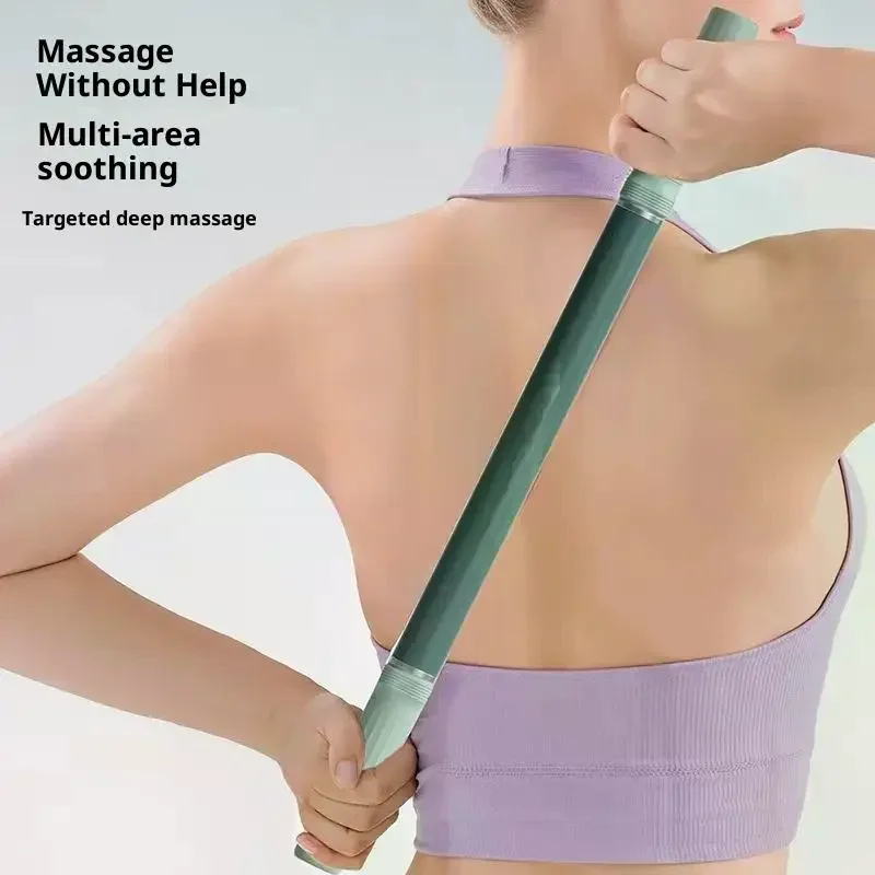 أسطوانة عصا اليوغا المريحة لتمدد الجسم والاسترخاء، جهاز التدريب المنزلي والرياضة في الهواء الطلق