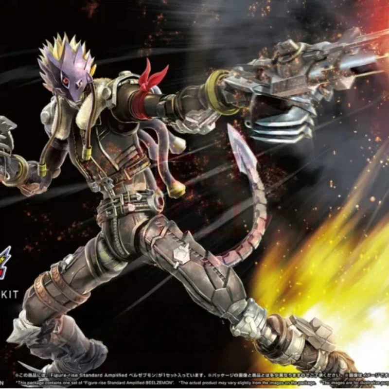 

Bandai Digimon Figure-rise Standard Beelzemon Assembly Model Kit Anime Action Figure Collectible Gift