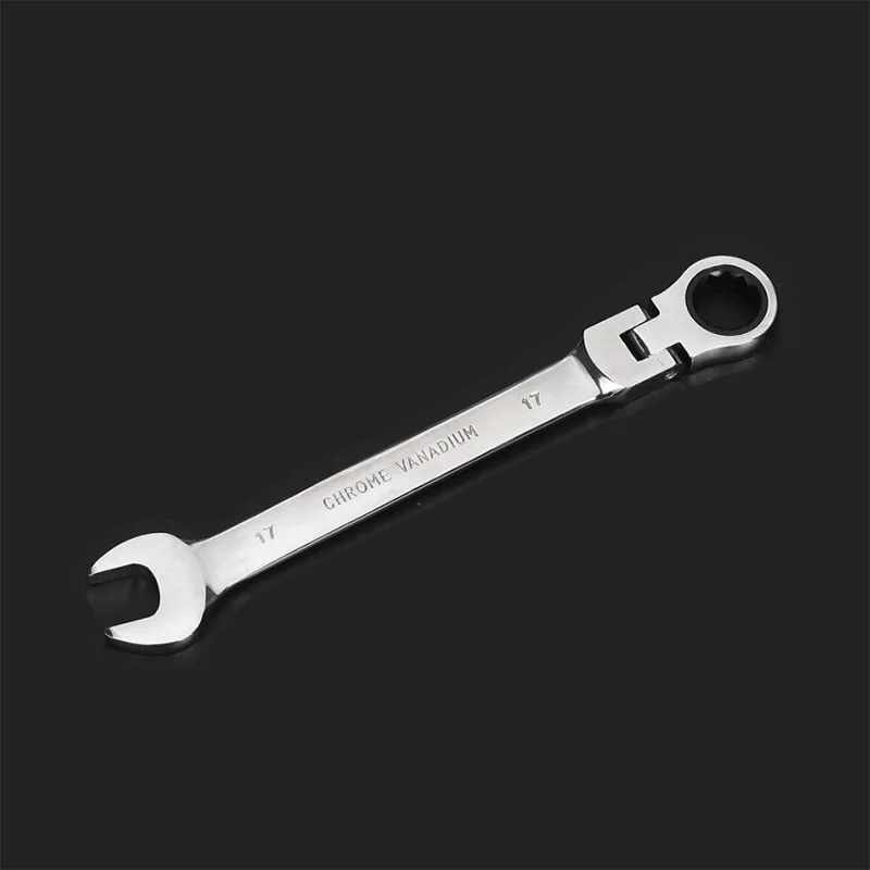 Ratchet Spanner Combination Flexible Head Metric 6mm 7mm 8mm 9mm 10mm 11mm 12mm 13mm 14mm 15mm 16mm 17mm 18mm 19mm 20mm To 32mm