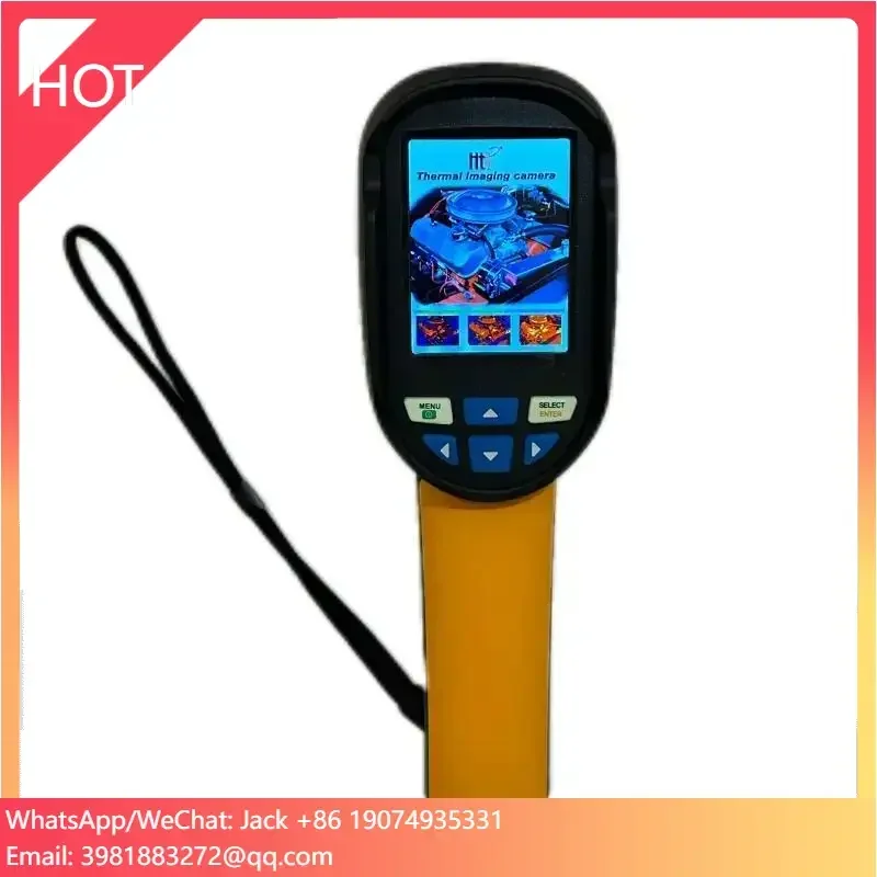 Termocamera Hti HT-03 Termocamera a infrarossi portatile Temperatura 120x90 Risoluzione Rilevamento per riscaldamento a pavimento con tubi