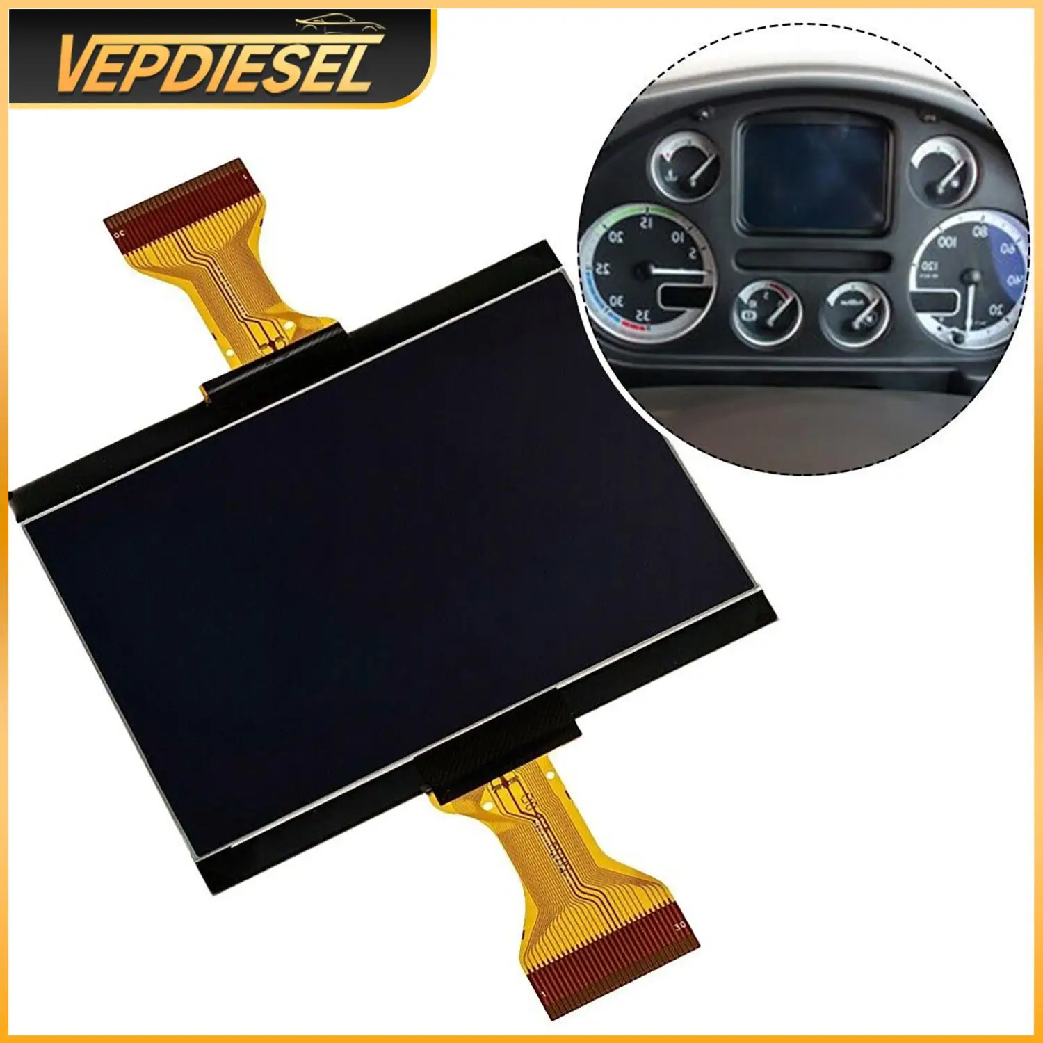 

1pcs LCD Display Replacement For DAF TRUCK Cluster For LF/ CF/ XF 45/55/75/85/95 5010595267 1629662 155400001000 1372055