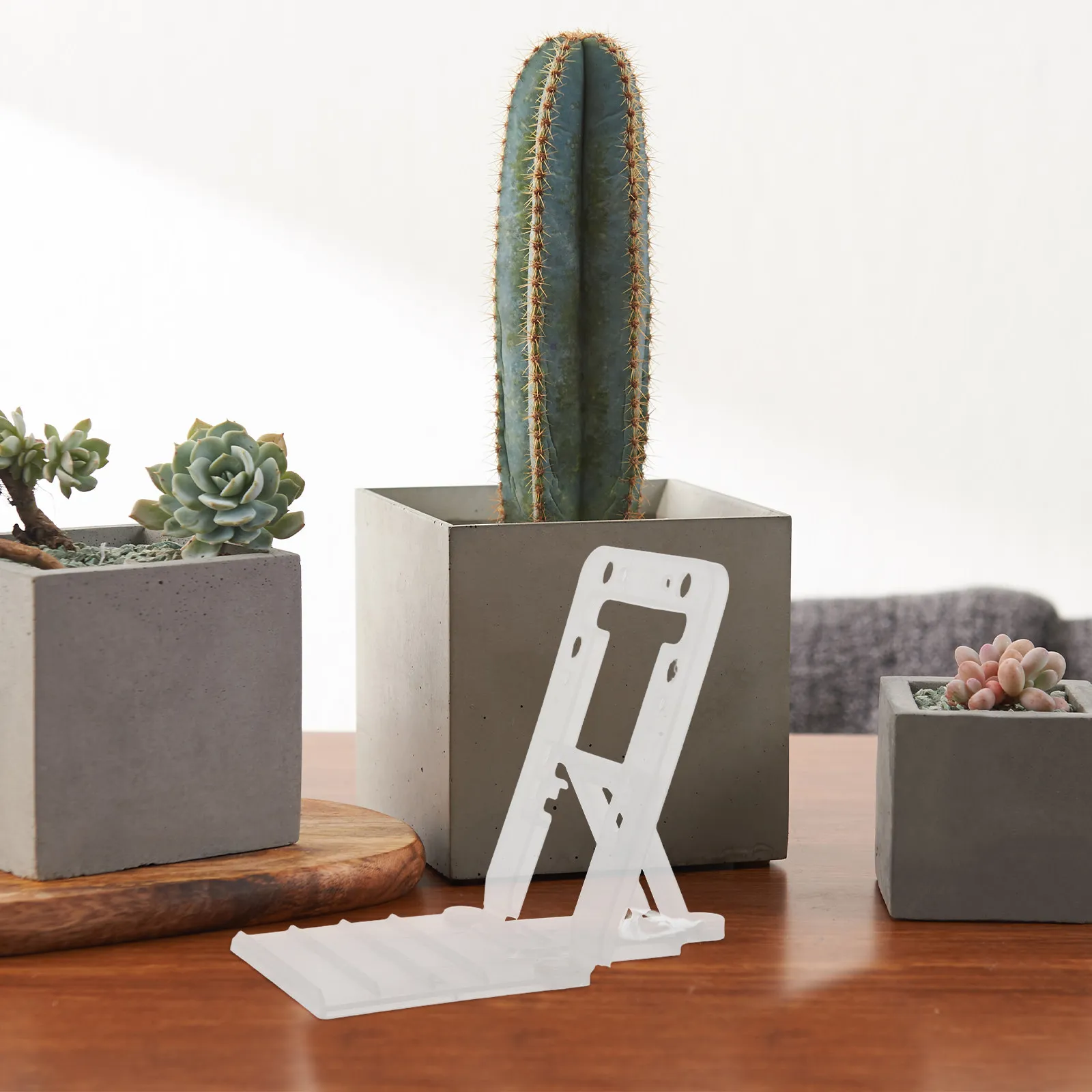 5Pcs Plastic Display Support Stand for Store Shelves L Shape Base Stable Shelf Riser for Cups Shoes Crafts Snacks Vendor Display