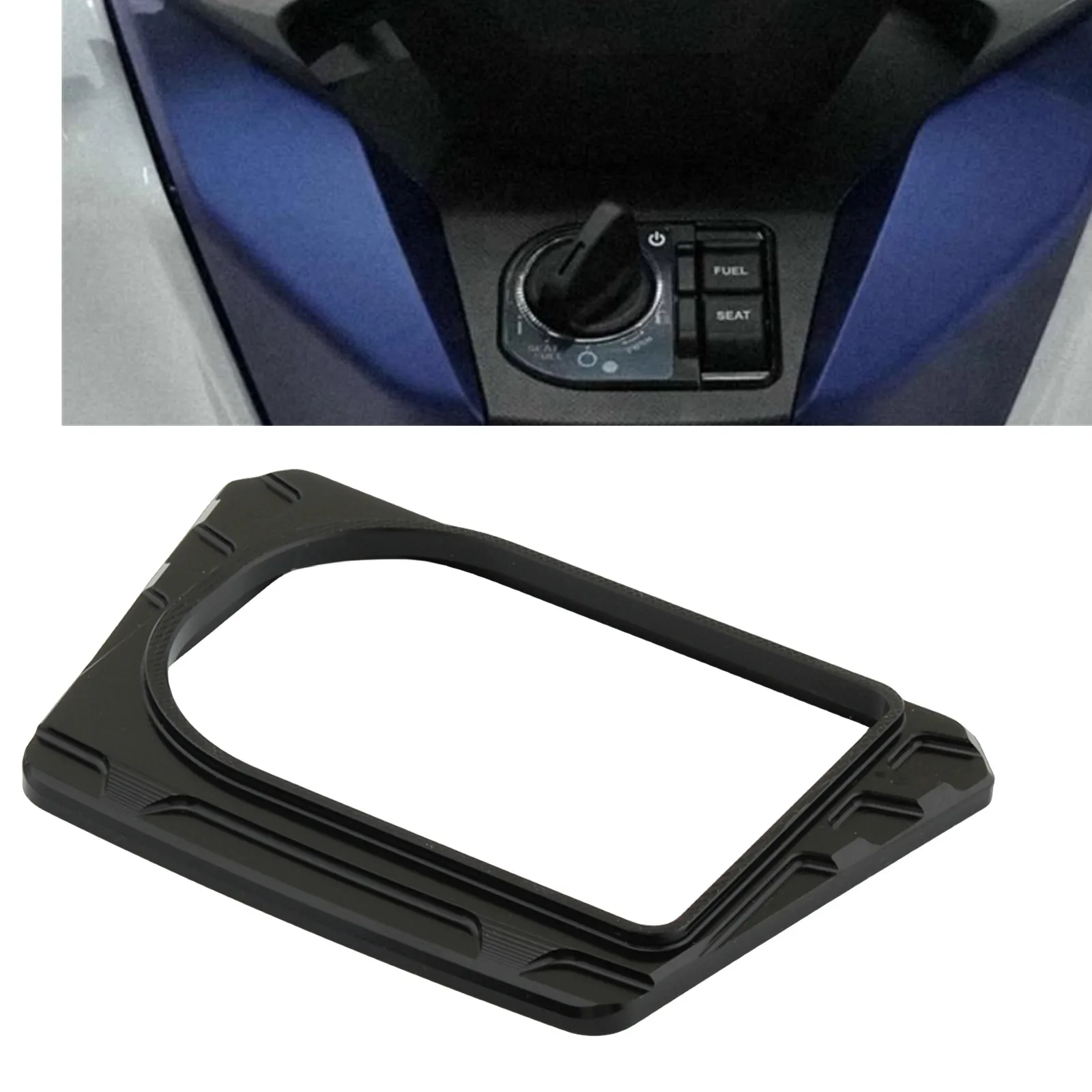 

Motorcycle Electric Door Lock Switch Panel Frame Cover Trim For Honda FORZA300 FORZA350 NSS350 2018-2023