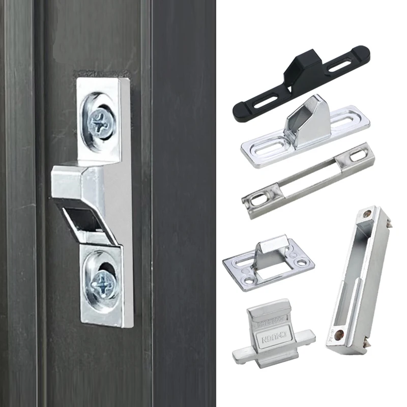 النمط القديم نافذة قفل محدب هوك مقعد سبائك الألومنيوم نافذة قفل بخطاف ترجمة قفل الباب مشبك انزلاق الباب الملحقات
