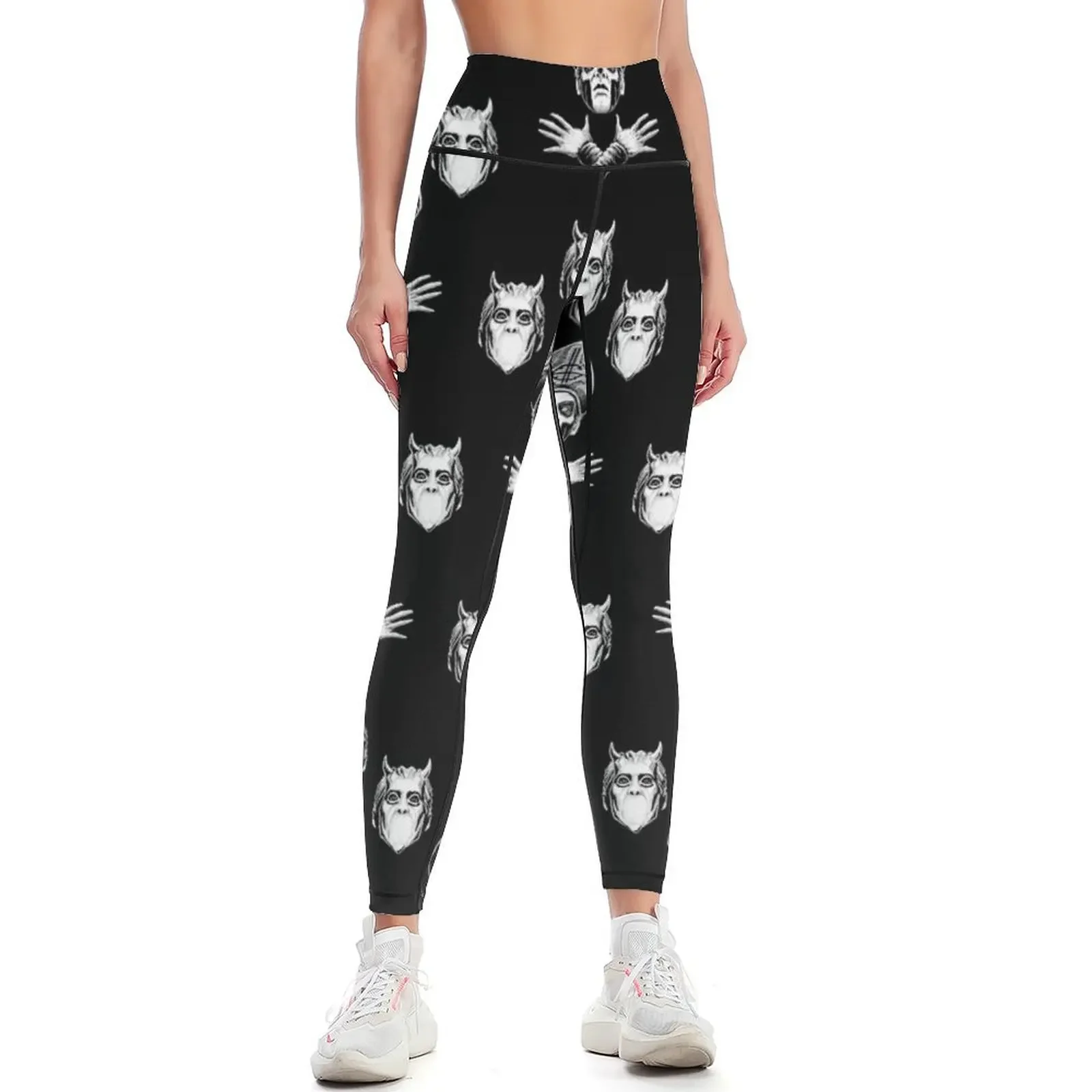 

Bohemian Papa Leggings Golf wear flared gym's sportswear Women's sports pants Womens Leggings