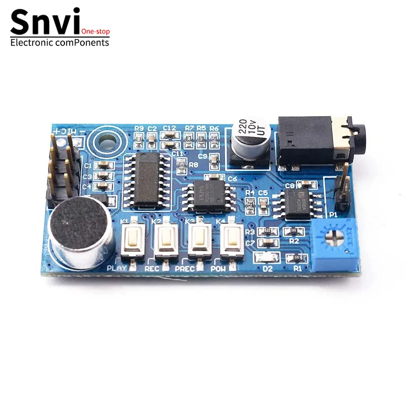 وحدة تسجيل وصوت SR1 - مضخم صوت مدمج ومكبر صوت ومكبر صوت مكبر صوت، وحدة تشغيل تسجيل ISD1820 خارجية #5