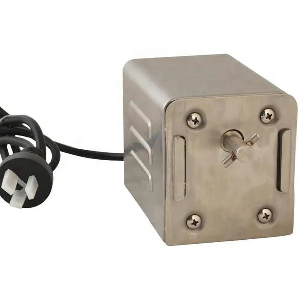110V/220V 30KG Stainless Steel BBQ Motor Pig Chicken Grill Electric Rotisserie Roaster