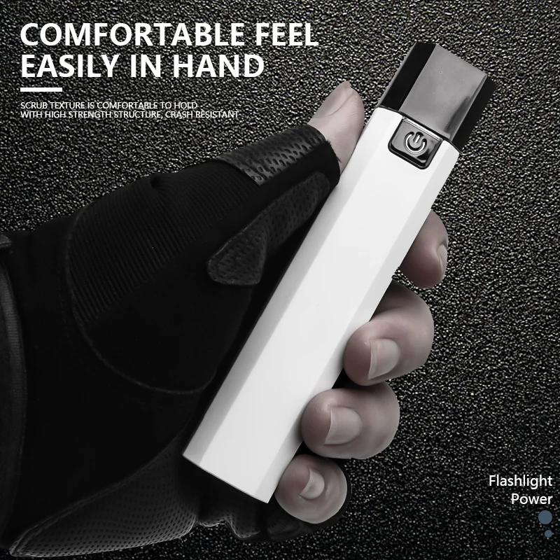 Mini LED Torches Portable LED Flashlight USB Charging Ultra Bright High Spotlight Handheld Pen Light Outdoor Camping Emergency