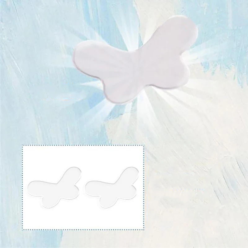 9/6/4Pairs Butterfly Shape Cosmetic Ear Corrector Elf Ear Stickers Ear Supporters Self Adhesive Invisible Ear Stickers