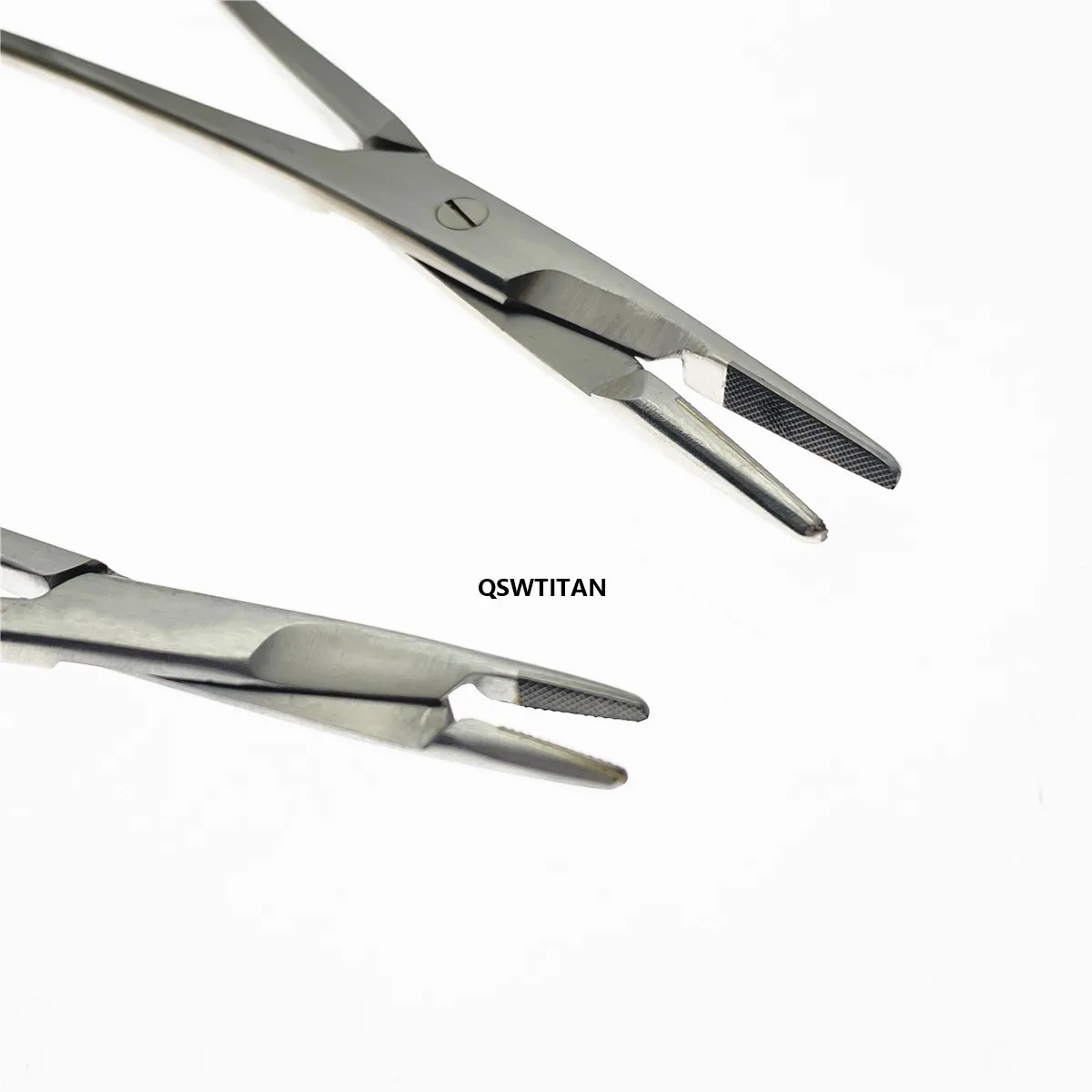 Needle holder with scissors 12.5cm/14cm Multifunctional Needle Holder Insert with Scissors Gold Handle Clamp