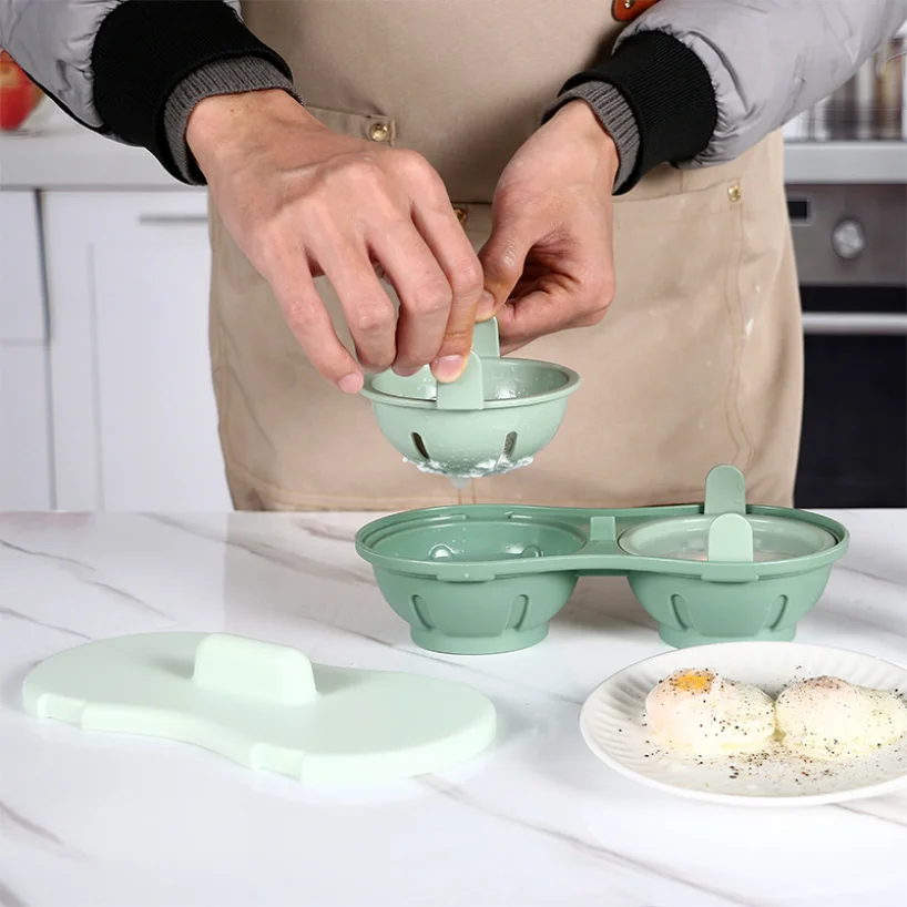 

1pc Egg Boiler Poachers Steamer Egg Boiler Rack Boiler Household Steamed Egg Tray Cooker Kitchen Portable Storage Gadget2026new