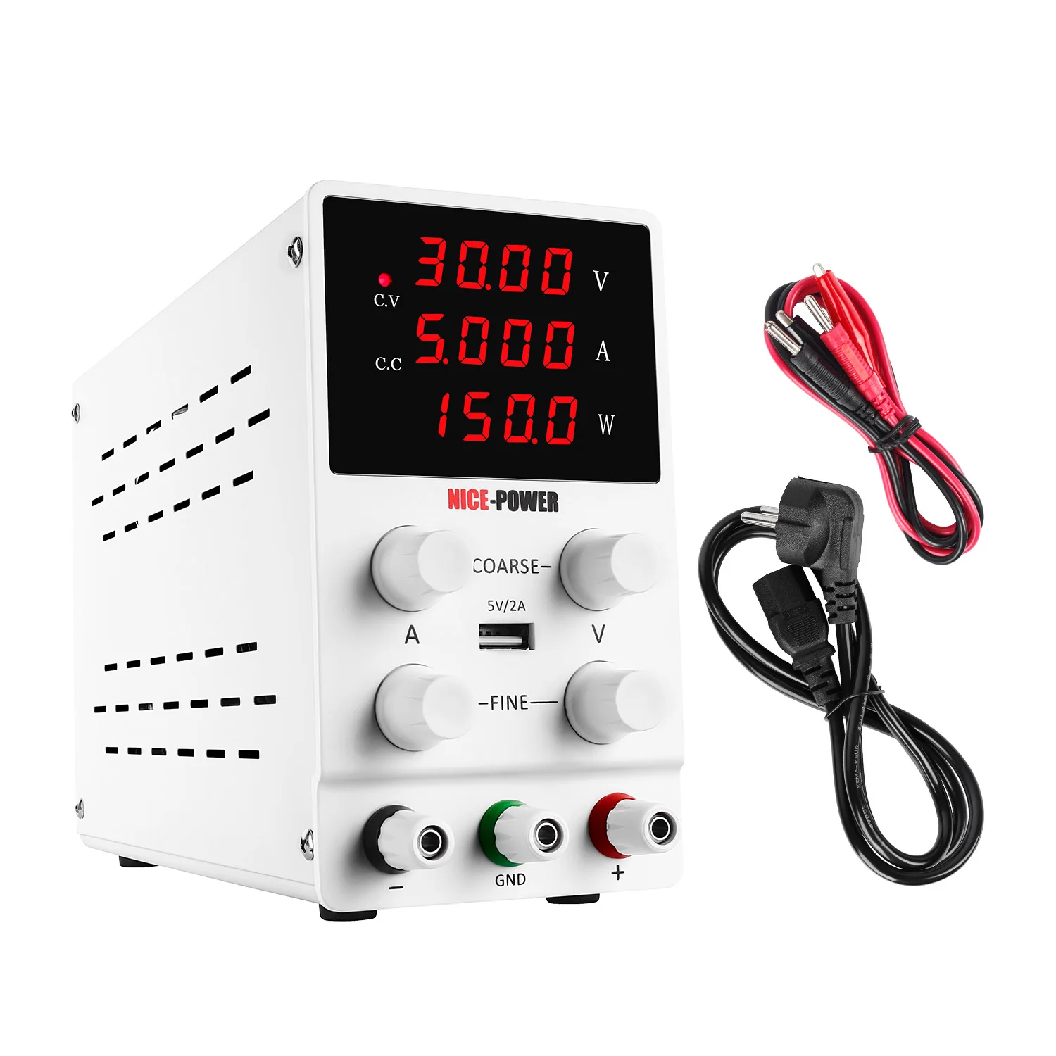 Nice Power SPS305W China Portable Power_Supplies Adjustable Mobile AC DC Switching Lab Digital DC Variable Power Supply 30V 5A