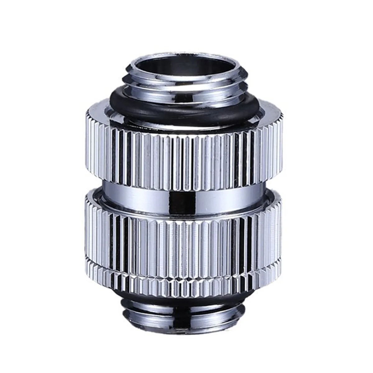 Conectores giratorios macho a macho G1/4 de pulgada - Accesorios de refrigeración por agua SLI de cobre para PC, longitudes ajustables D