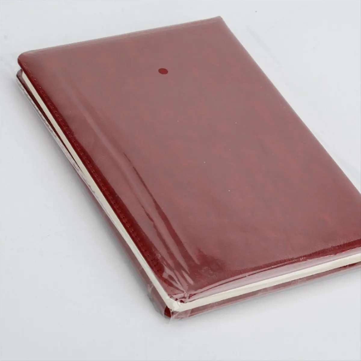 Latest ABBQ-B5 Leather Notebook with Soft Leather Face, Hand Book for Traveling Student Stationery and Supplies Black
