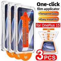 1-3Pack Dust Free Easy Installation Screen Protectors for OnePlus 15 Tempered Glass Anti-Scratch Protective Film for One Plus 15