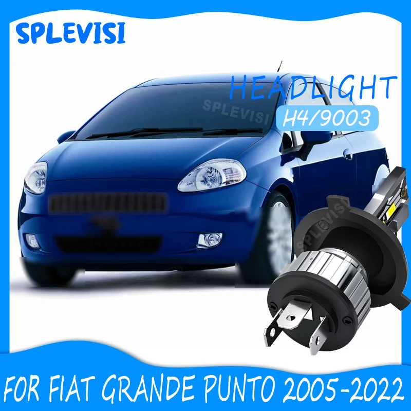 

Illuminates More Road Ahead Noise-Free warranty h4 LED Headlight For FIAT GRANDE PUNTO 2005-2009 2010 2011 2012 2013 2014-2022