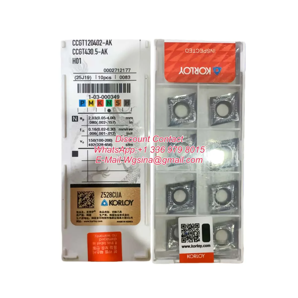 Korloy 100% Origina…