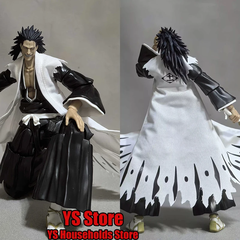 

1/12 Zaraki Kenpachi Anime Figure One Layer Mini Windbreaker Coat Toys Clothes Accessory For 6" Bleach Figure Body Decoration