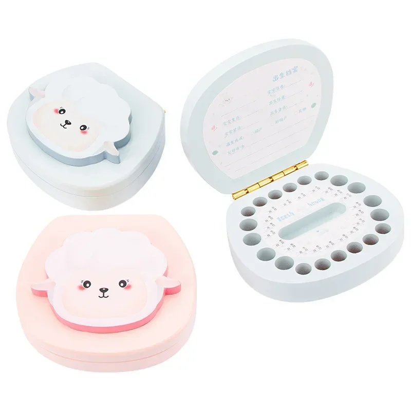 Baby Zodiac Teeth Box Children\'s Breast Teeth Storage Commemorative Box Baby Breast Teeth Storage Container Gift Box