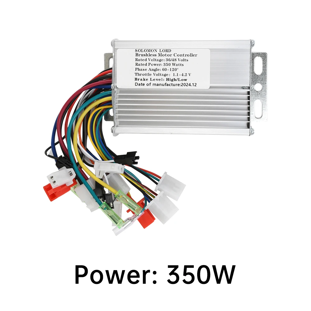 36/48V Electric Bike 350W Brushless DC Motor Controller For Electric Bicycle Electric Scooter Speed Regulation Cruise Control