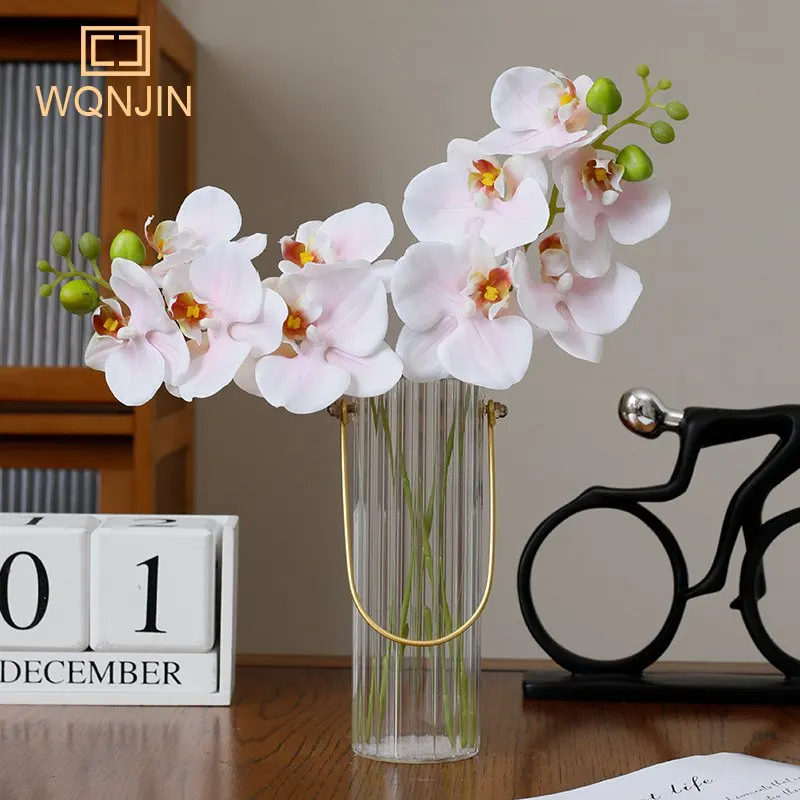 الراقية يشعر ترطيب فراشة السحلية ، محاكاة الزهور ، ديكور المنزل ، ترتيبات الزفاف ، ترتيبات الزهور