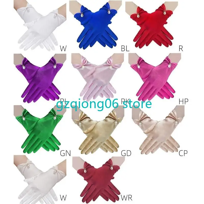 K3nf satins перчатки формальные плать