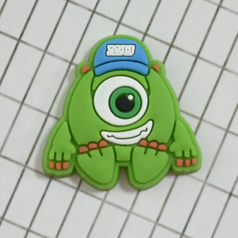 Cute Monsters University shoe charms for Clogs Sandals Decorations Shoe Buckle Pack Sale shoe Accessories Shoe Decoration