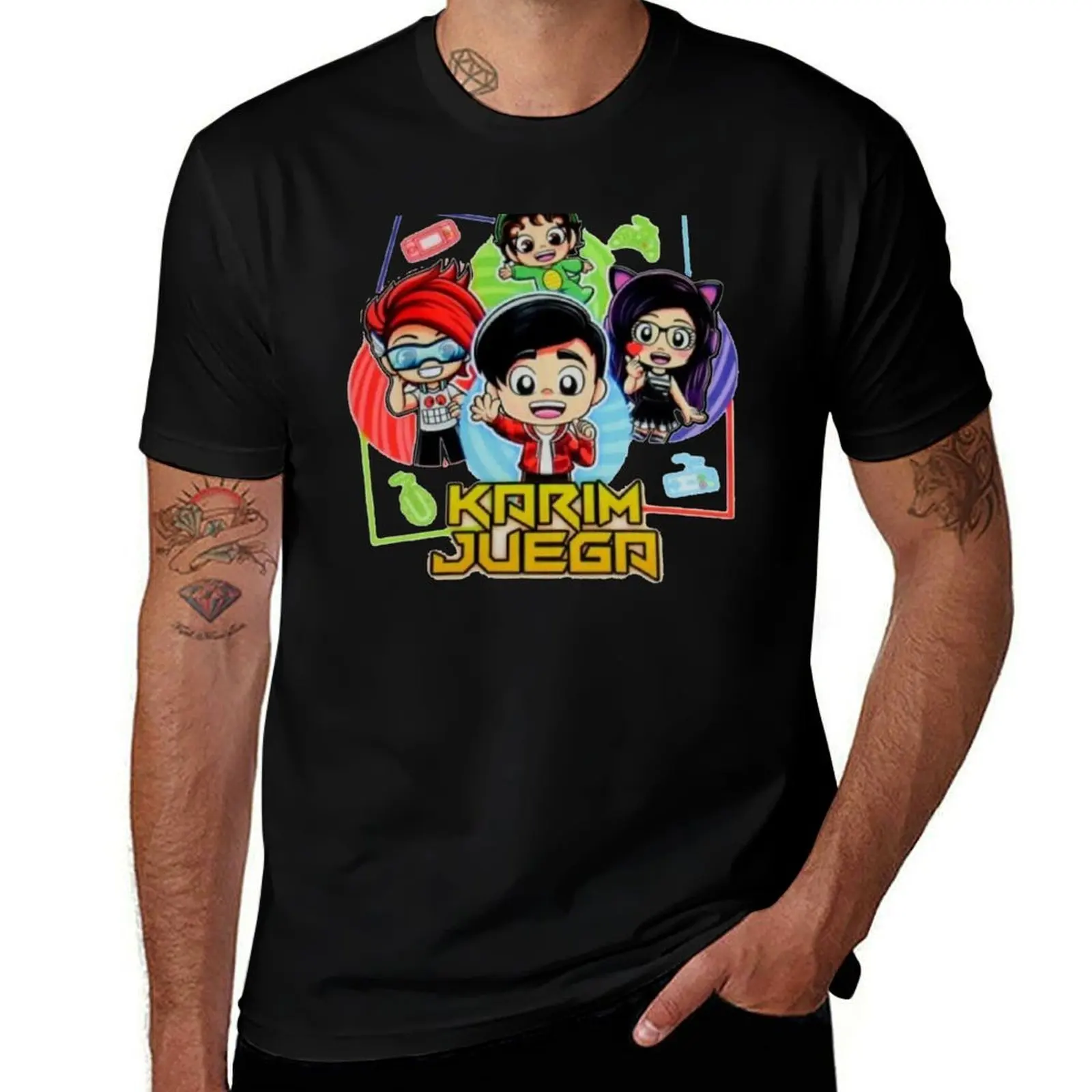 Karim Juega merch T-Shirt Casual Basic Short Sleeve T-Shirt
