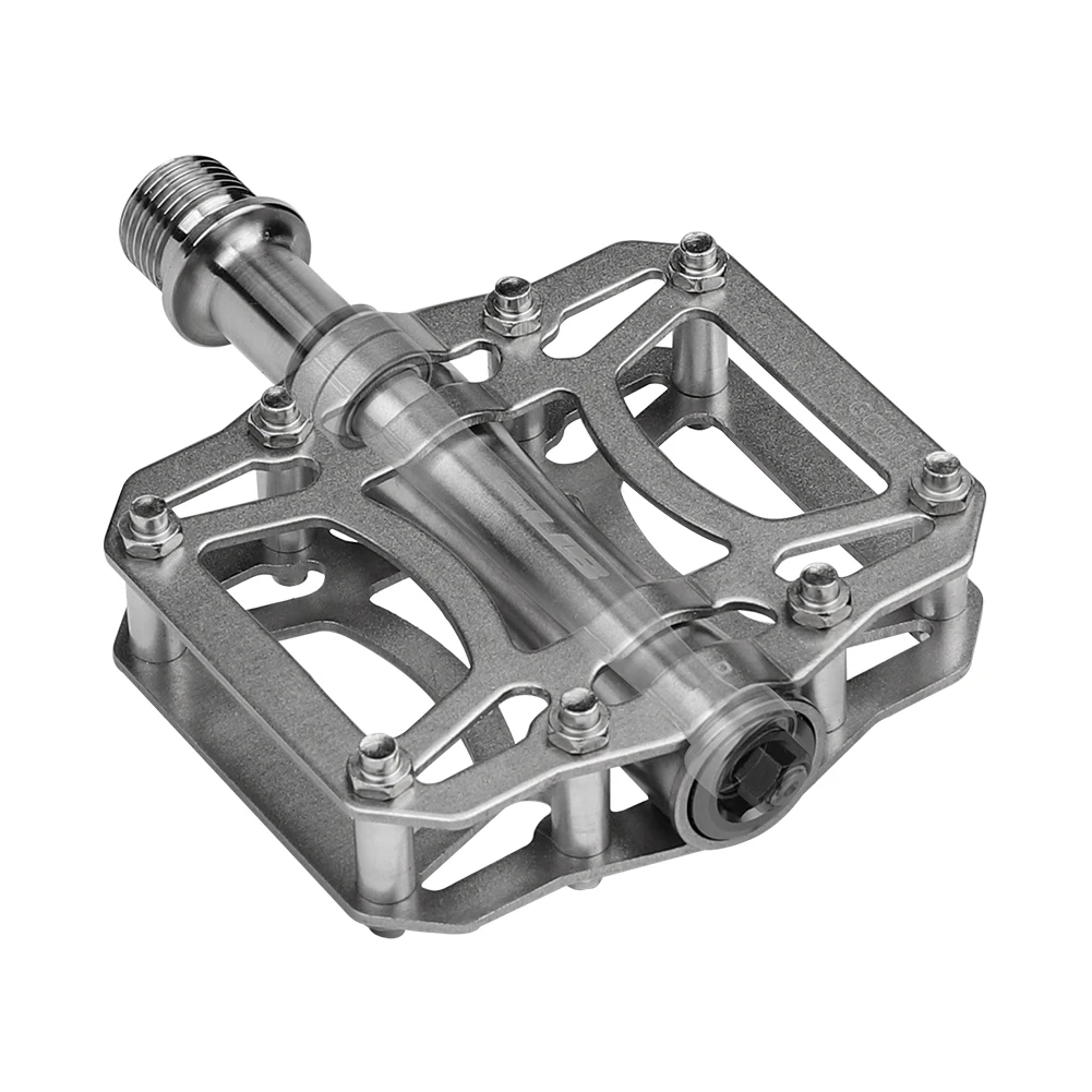 GUB GC-091 Full Titanium Bicycle Pedal Anti-slip Ultralight MTB Bike 3 Sealed Bearing Titanium Pedals Bike Accessories