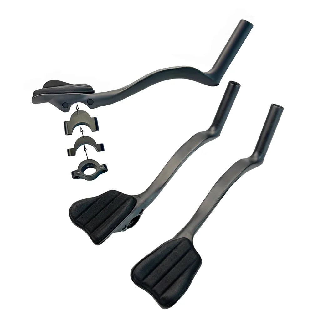 Carbon Mountainbike Lenker Rennrad Lenker TT Griff Und Rest Radfahren Zubehör Bequem Komfortabel 31,8-22,2 MM