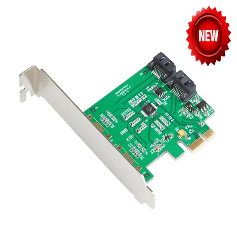 Marvell 88SE9170 2 Ports SATA 6G PCI Express Controller Card PCI-e to SATA III 3.0 converter PCI low profile bracket SATA3.0