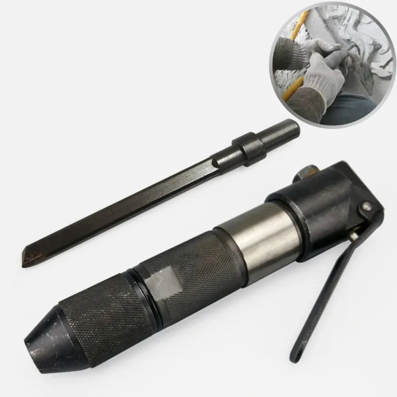 Pneumatic Stone Carving Pen Air Chisel Engraving Tool Alloy Blade Stone Art Engraver for Marble Granite