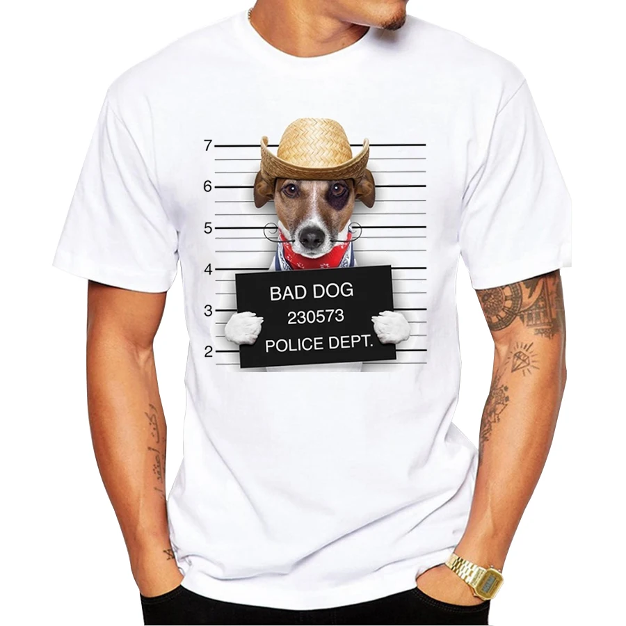 

Artistic Dog Dept Design Men T Shirt Pug Printed T-shirt Short Sleeve Casual French Bulldog Tops wholesale