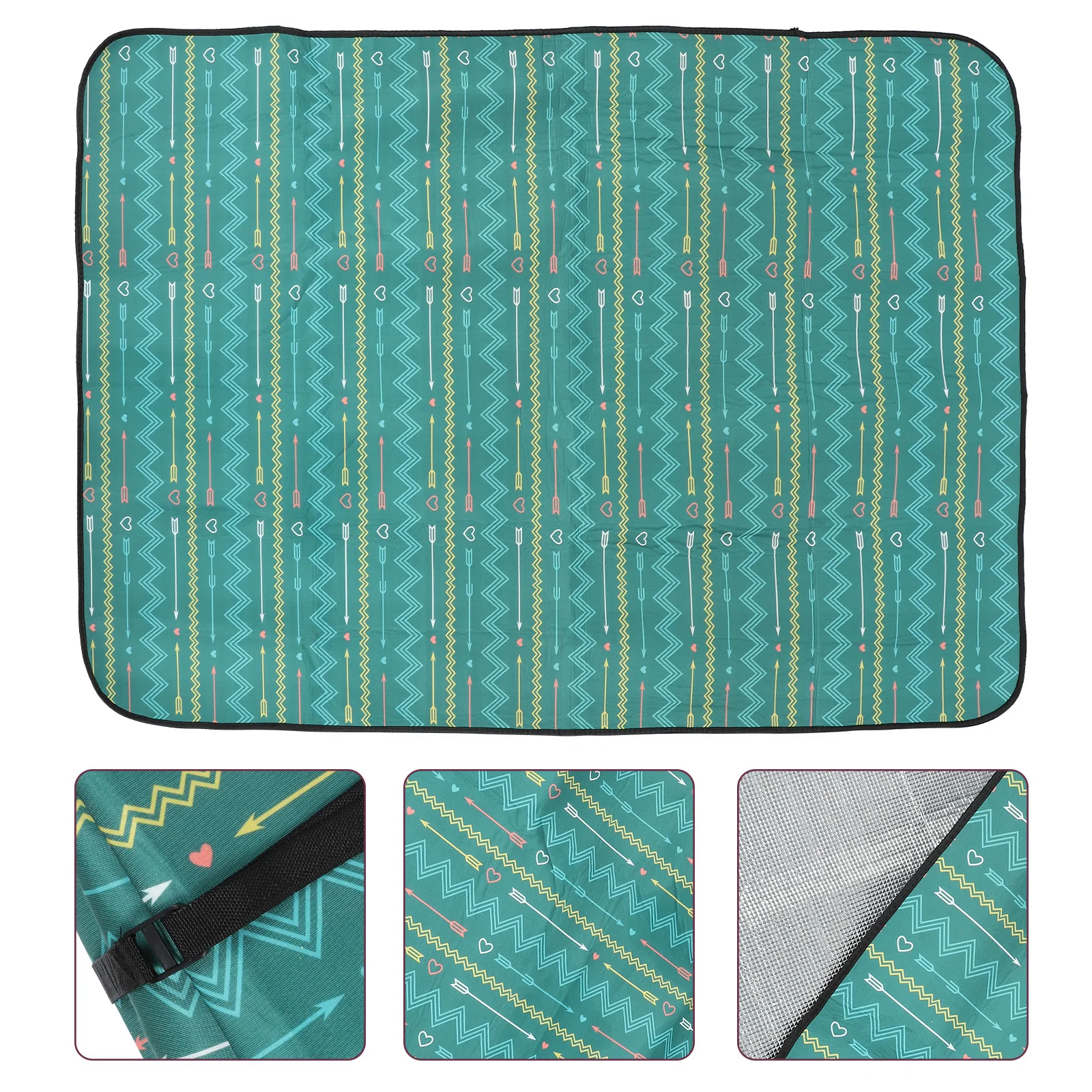 

Portable Waterproof Camping Mat Folding Outdoor Picnic Cushion Thickened Polyester Multi-Functional Blanket Mat