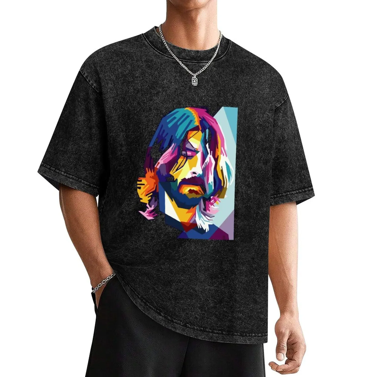 DAVE GROHL Graphic T-Shirt quick-drying anime tshirt for a boy mens graphic t-shirts funny